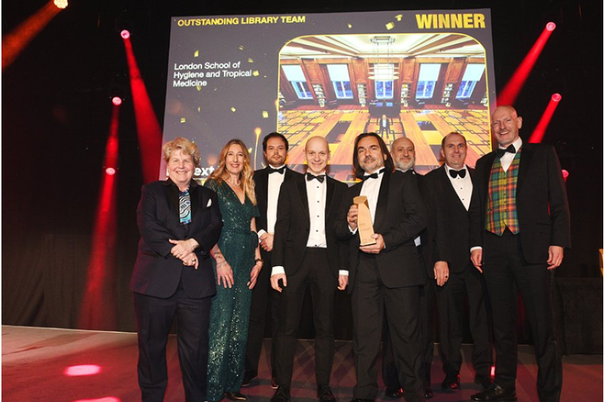 Library team wins Times Higher Education award